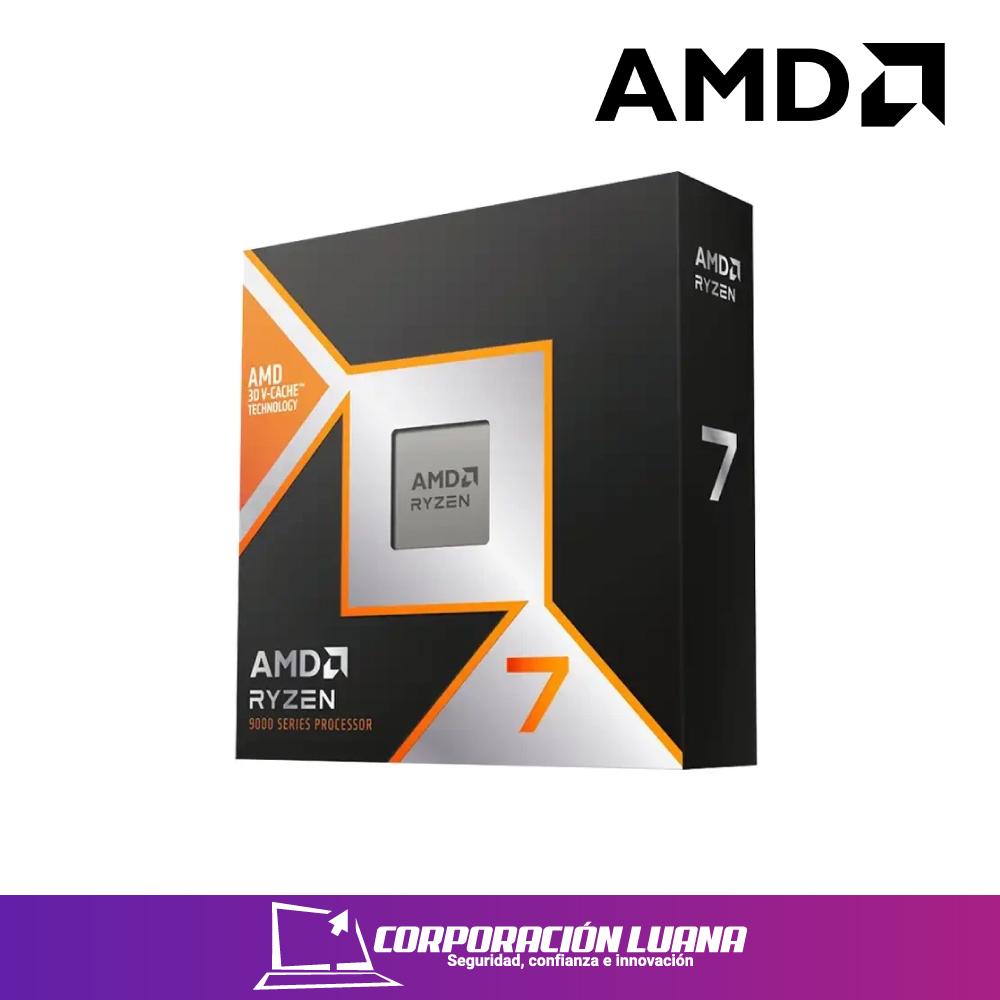 PROCESADOR AMD RYZEN 7 9800X3D ( 100-100001084WOF ) 4.7GHZ - 5.2GHZ | 96MB | AM5 | SIN COOLER