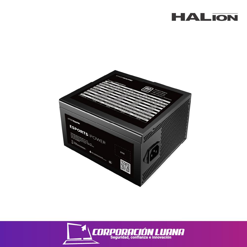 FUENTE DE PODER IFORGAME RPO-600 APFC 80 PLUS WITE ( RPO-600) WHITE