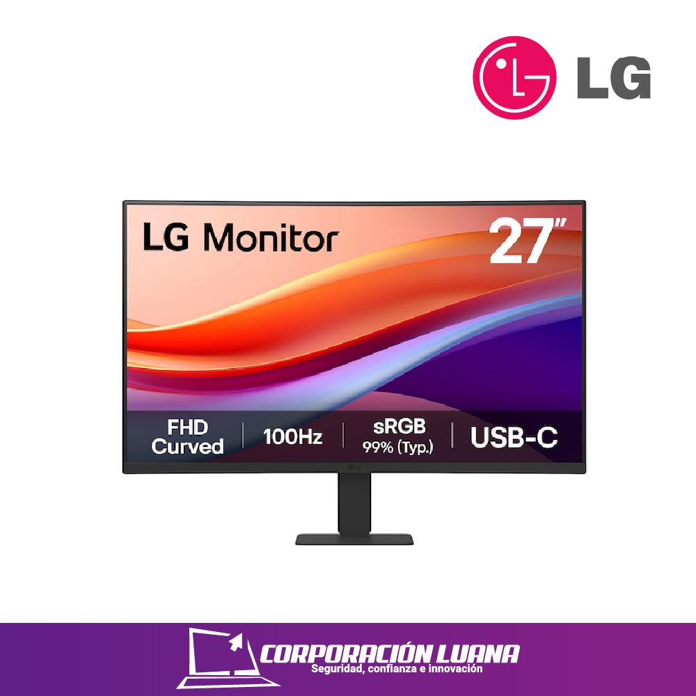 MONITOR LG 27" ( 27U421A-B ) CURVO | FHD | 100HZ - 5MS | HDMI - TYPE-C