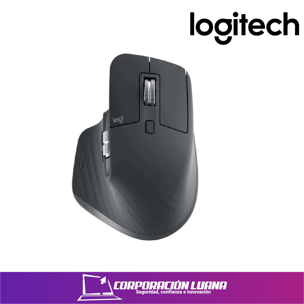 MOUSE INALAMBRICO LOGITECH MX MASTER 3S ( 910-007502 ) 8000DPI | BLUETOOTH EDITION | NEGRO