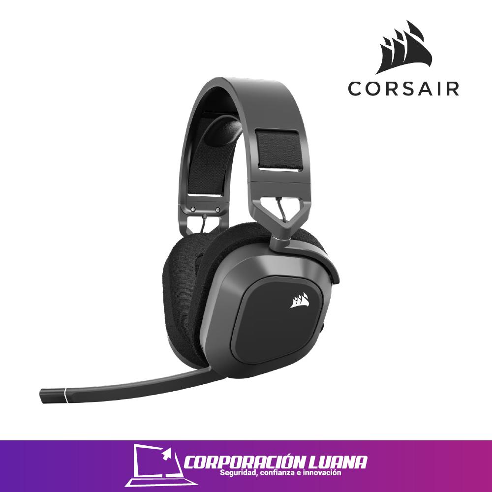 AUDIFONOS CORSAIR GAMING ( HS80 MAX ) WIRELESS  | STEEL GRAY