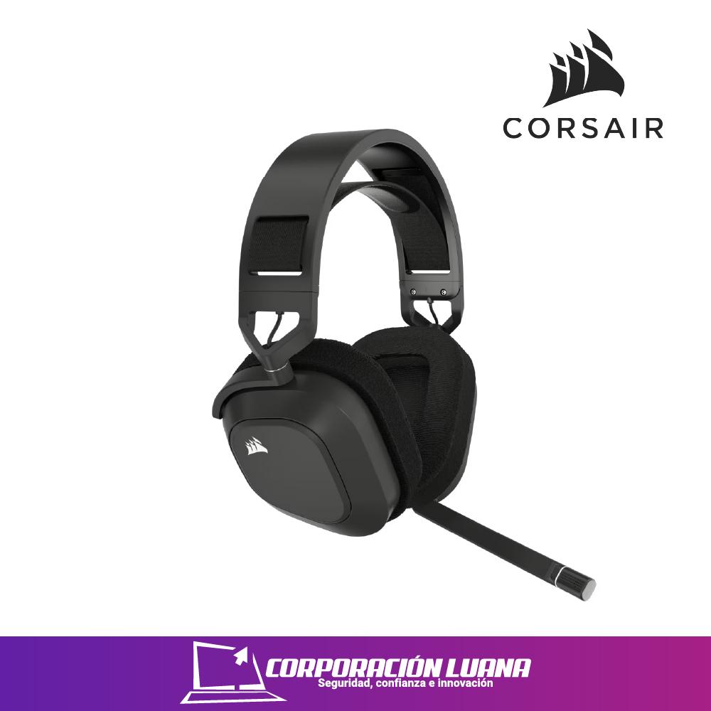 AUDIFONOS CORSAIR GAMING ( HS80 MAX ) WIRELESS  | STEEL GRAY
