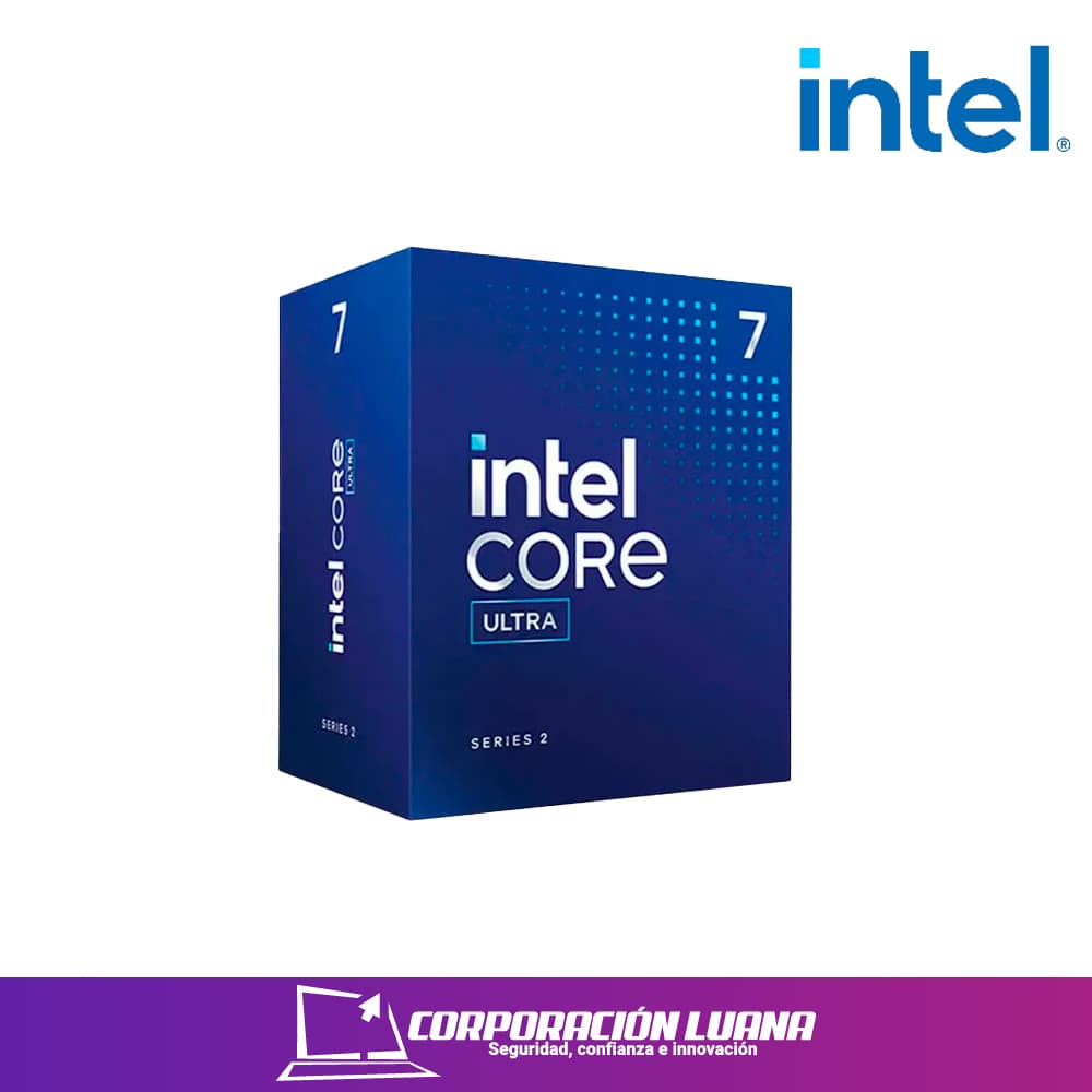 PROCESADOR INTEL CORE ULTRA 7 265 ( BX80768265 ) 2.4 GHZ - 5.3 GHZ | 30 MB CACHE | LGA1851