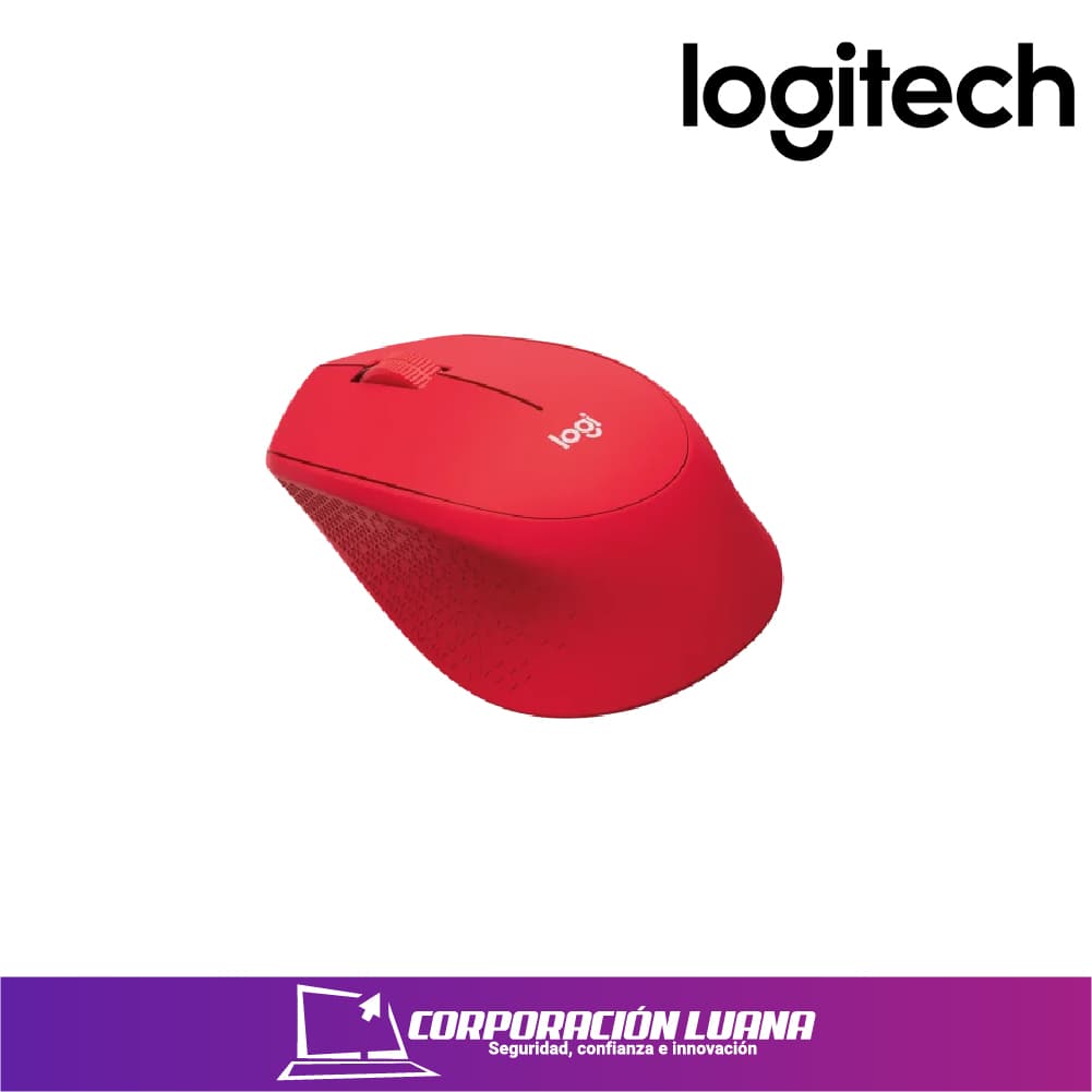 MOUSE INALAMBRICO LOGITECH M280 ( 910-004286 ) ROJO