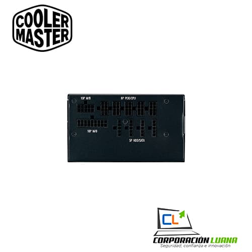 FUENTE DE PODER COOLER MASTER MWE V2 ( MPE-8501-AFAAG-U2 ) 850W | 80 PLUS GOLD | FULL- MODULAR