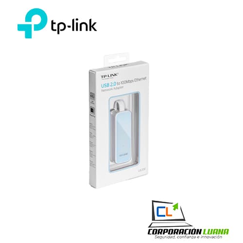 ADAPTADOR TP-LINK UE200 USB RED 2.0 10/100MBPS