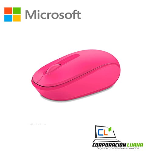 MOUSE OPTICO INALAMBRICO MICROSOFT MOBILE 1850 MAGENTA U7Z-00062