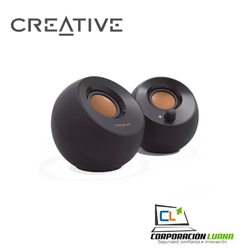 PARLANTE CREATIVE PEBBLE 2.0 BLACK (PN 51MF1680AA000)