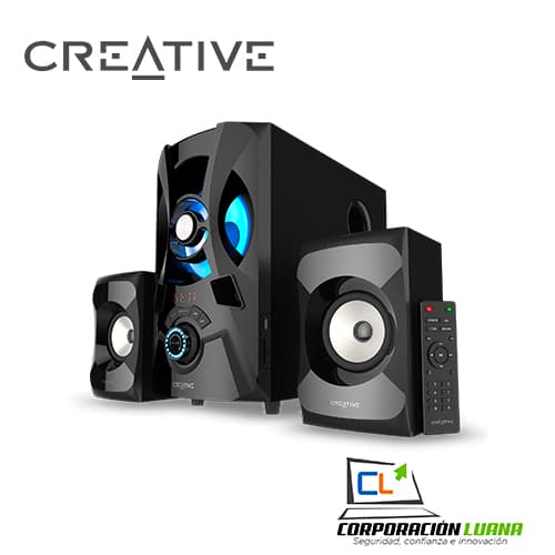 PARLANTE CREATIVE E2900 2.1 BLACK ( 51MF0490AA001 )