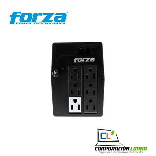 UPS   750VA  MODELO NT-752U  FORZA 375W 220V 6 TOMA