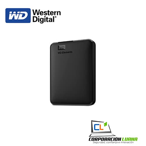 DISCO DURO EXTERNO WESTERN DIGITAL ELEMENTS 4TB ( WDBU6Y0040BBK-WESN ) NEGRO | USB 3.0