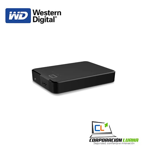 DISCO DURO EXTERNO WESTERN DIGITAL ELEMENTS 4TB ( WDBU6Y0040BBK-WESN ) NEGRO | USB 3.0