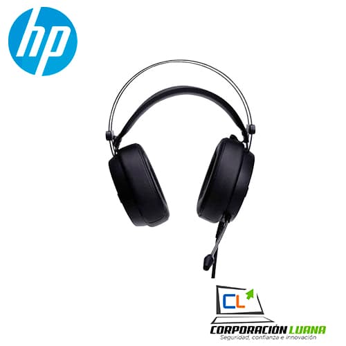 AUDIFONOS GAMER HP H160 ( 4QN19AA#UUF ) NEGRO | LED - RGB