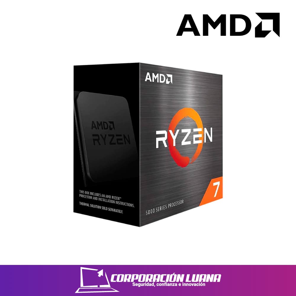 PROCESADOR AMD RYZEN 7 5700X ( 100-100000926WOF ) 4.6GHZ-32MB | AM4