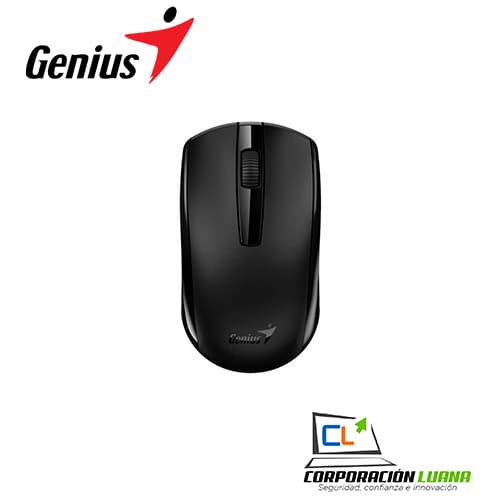 MOUSE INALAMBRICO GENIUS ECO-8100 ( 31030010410 ) NEGRO | RECARGABLE