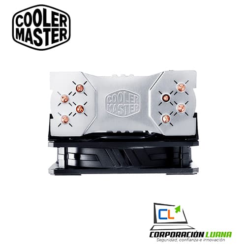 COOLER PROCESADOR COOLER MASTER HYPER 212 V2 ( RR-2V2E-18PK-P2 ) NEGRO
