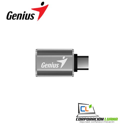 ADAPTADOR GENIUS USB-C A USB-A ( 32590002400 ) ACC-C2A