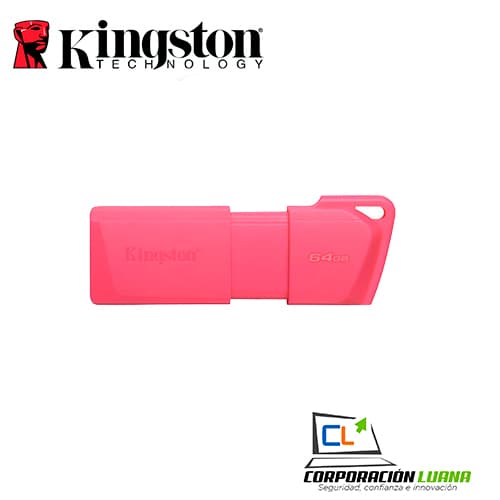 MEMORIA USB KINGSTON DT EXODIA NEON 64GB ( KC-U2L64-7LN ) ROSADO | USB3.2