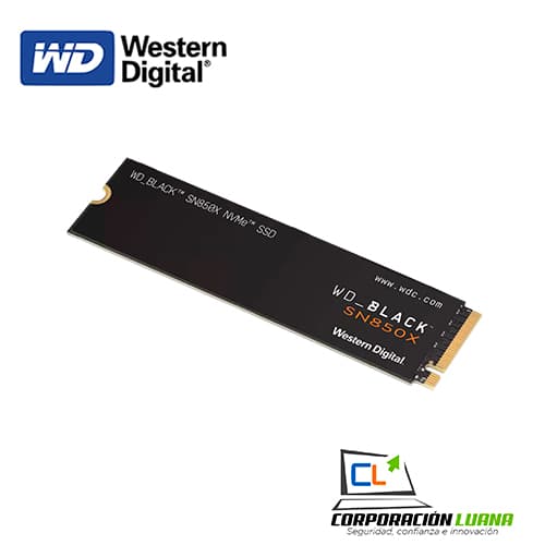 SSD WESTERM DIGITAL SN850X 2TB ( WDS200T2X0E-00BCA0 ) BLACK | NVME