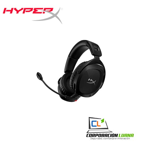 AUDIFONO HYPERX CLOUD STINGER 2 BLACK ( 676A2AA ) WIRELESS C/MICROFONO | HEAVYWEIGHT SOUND