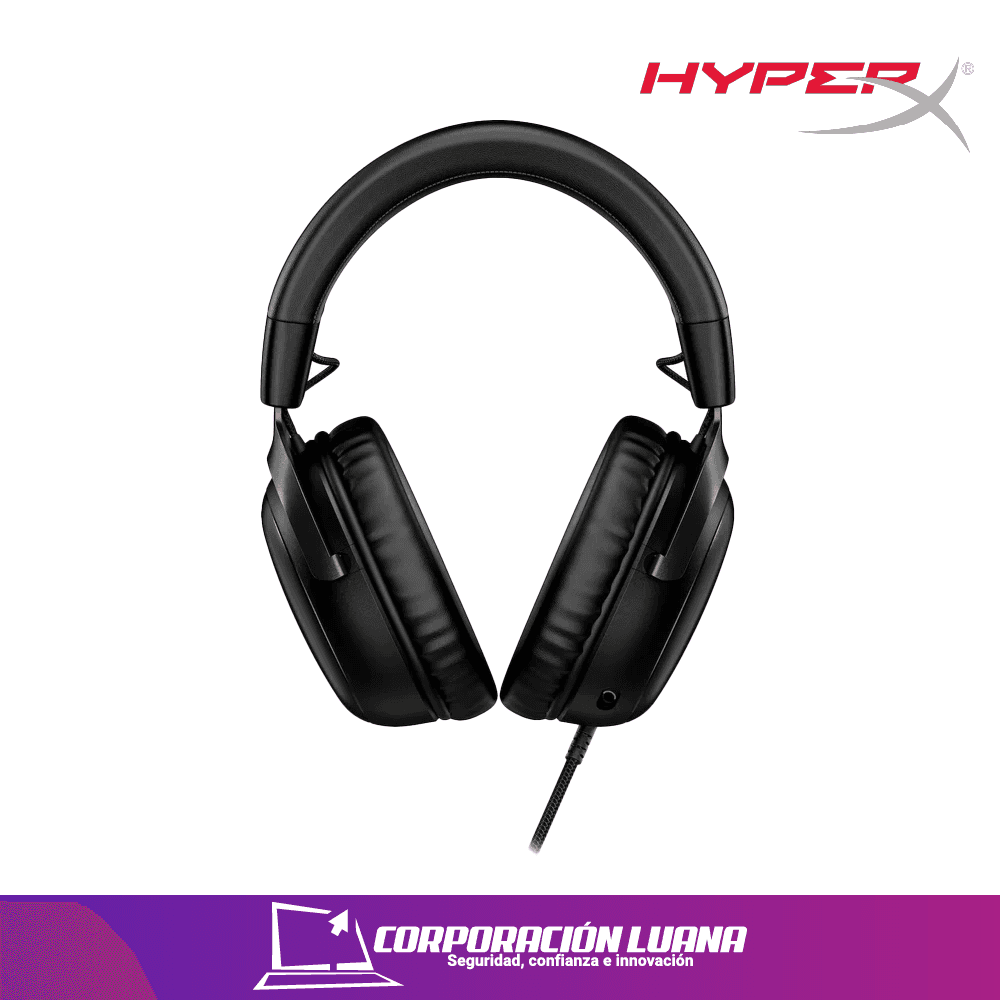 AUDIFONOS HYPERX CLOUD III SIGNATURE COMFORT ( N53168-001 ) NEGRO | MULTI-PLATAFORM