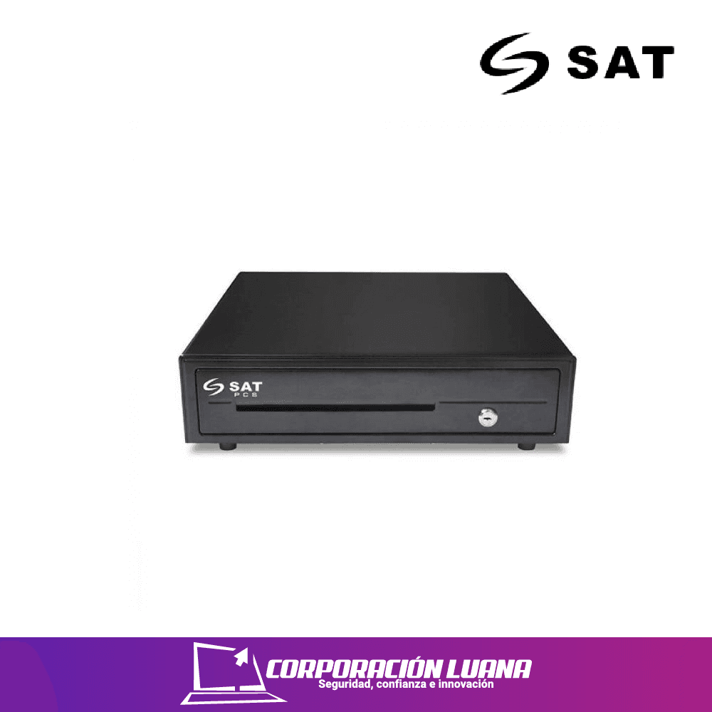 GAVETA DE DINERO SAT ( 119X ) NEGRO