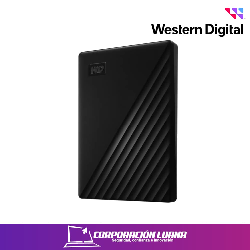 DISCO DURO EXTERNO WESTERN DIGITAL 2TB MY PASSPORT ( WDBAGF0020BBL-WESN ) NEGRO