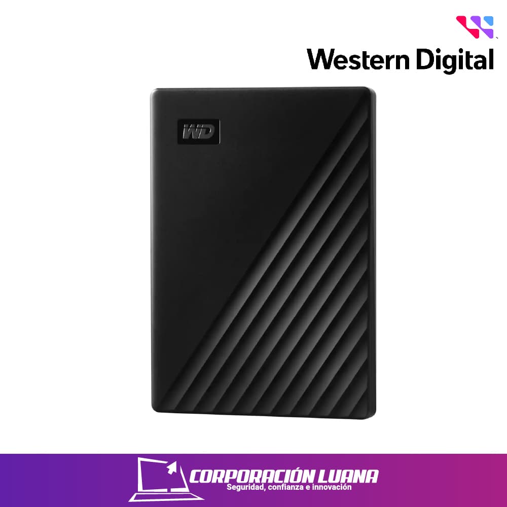 DISCO DURO EXTERNO WESTERN DIGITAL 2TB MY PASSPORT ( WDBAGF0020BBL-WESN ) NEGRO