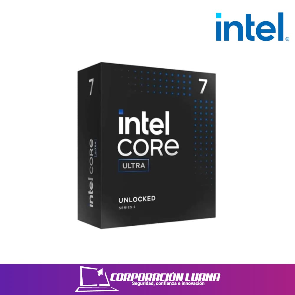 PROCESADOR INTEL CORE ULTRA 7 265K 15TH GENERACION | 30 MB CACHE | 3.30 - 5.50 GHZ | TDP 125W | INTEL GRAPHICS TURBO | CORE 20 | LGA1851