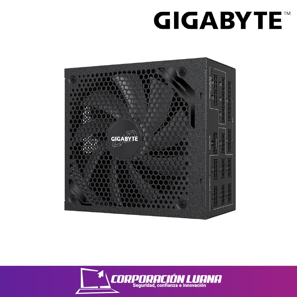 FUENTE DE PODER GIGABYTE UD1300GM PG5 1300W 80 PLUS GOLD MODULAR (PN:GP-UD1300GM PG5)