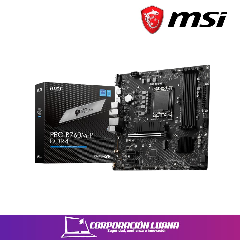 MOTHERBOARD MSI B760M-PRO ( MBMSB760M-PDDR5 ) DDR5 | LGA1700