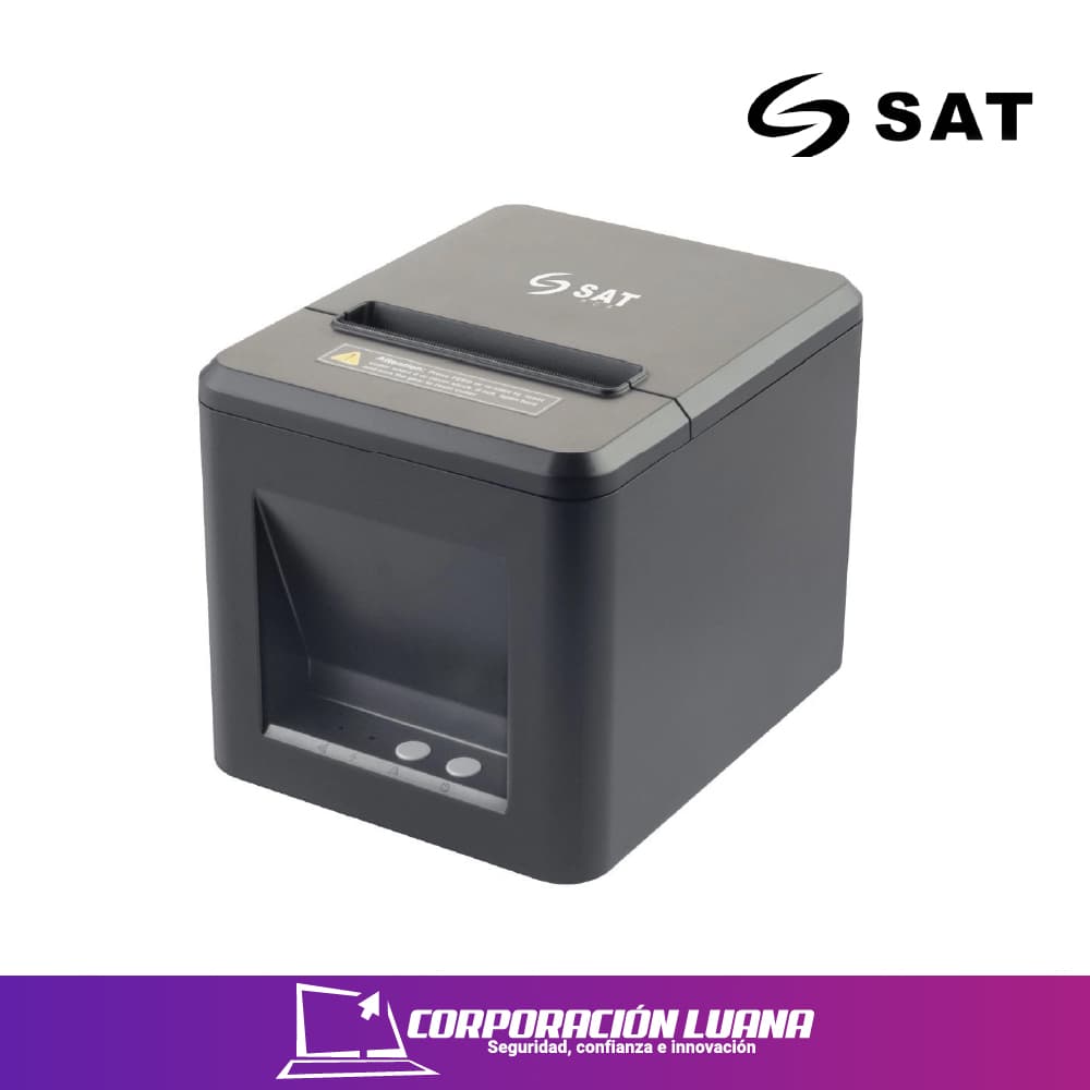 IMPRESORA TERMICA SAT Q22UE ( 4070030000375 ) 80MM | RED | 1D Y 2D | 230MM/S