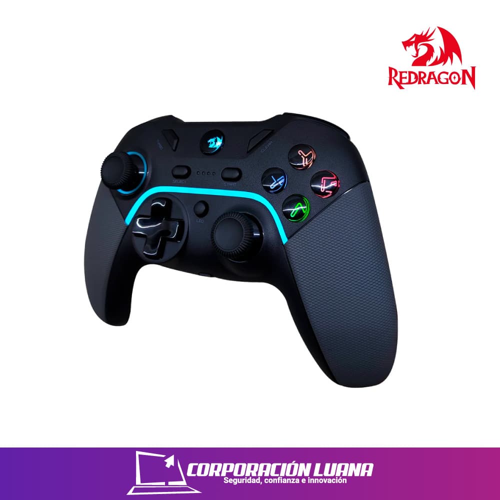 MANDO REDRAGON HARROW PRO ( G808PRO ) WIRELESS | NEGRO