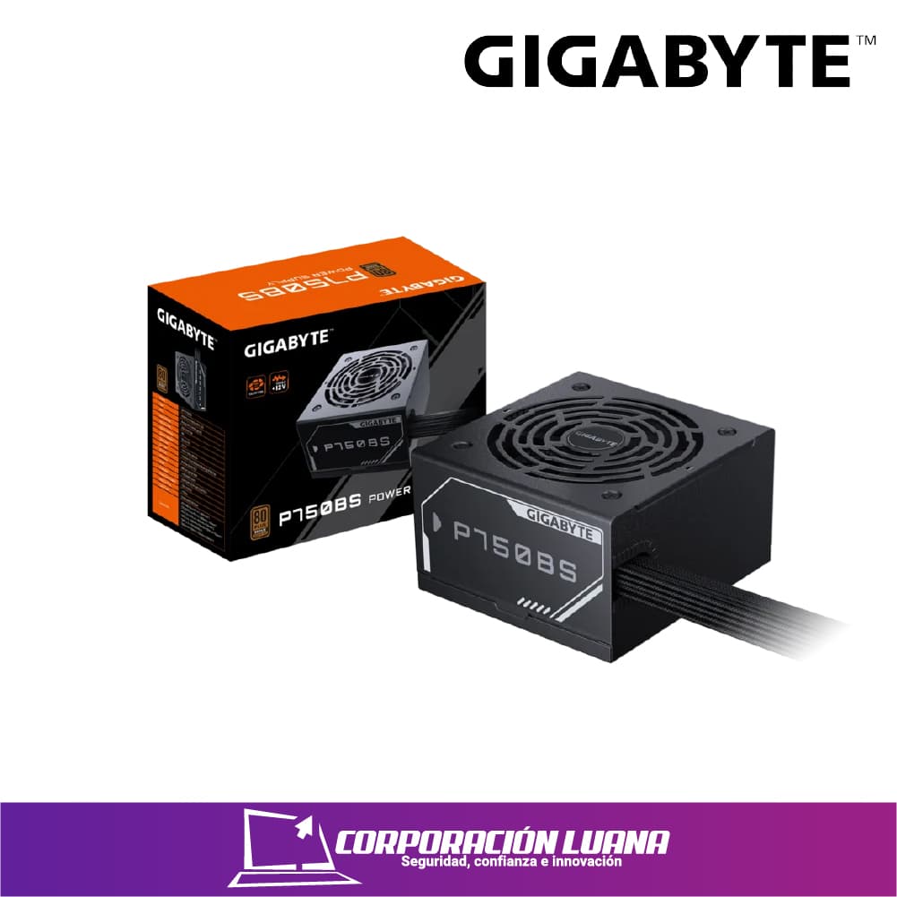 FUENTE DE PODER GIGABYTE P750BS ( GP-P750BS ) 750W| 80 PLUS BRONZE