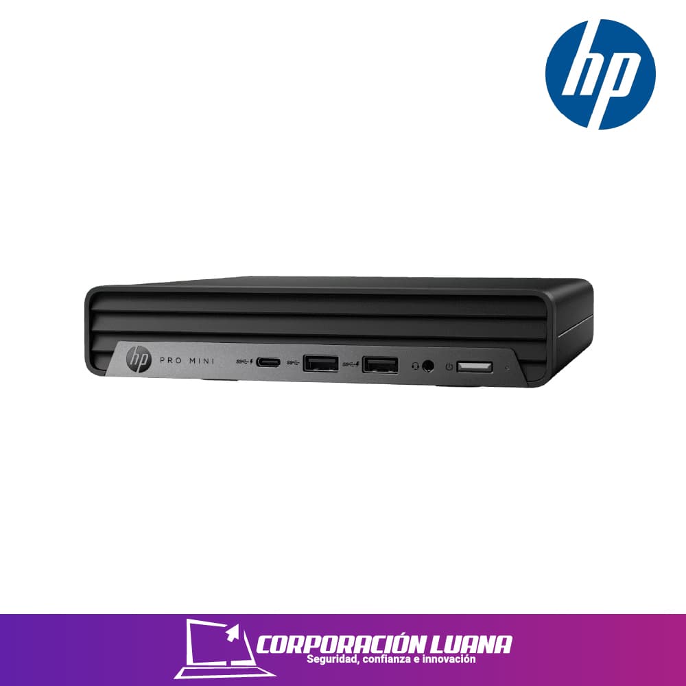 MINI PC HP PRO 400 G9 INTEL CORE I5 14500T ( A17JMLA#ABM ) RAM 16GB DDR5 | SSD 512GB | WINDOWS 11 PRO | NEGRO