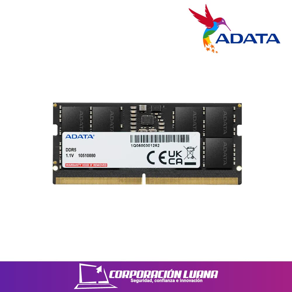 MEMORIA SODIMM ADATA PREMIER 16GB 5600MHZ  ( AD5S560016G-S ) DDR5