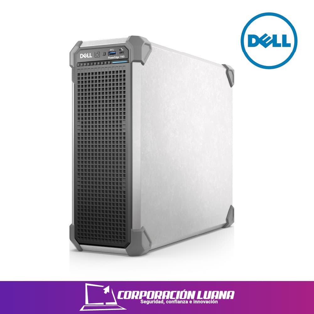 SERVIDOR DELL TOWER T160 INTEL XEON 6315P  ( T160FY26Q2 ) RAM 16GB DDR5 | HDD 2TB | IDRAC9
