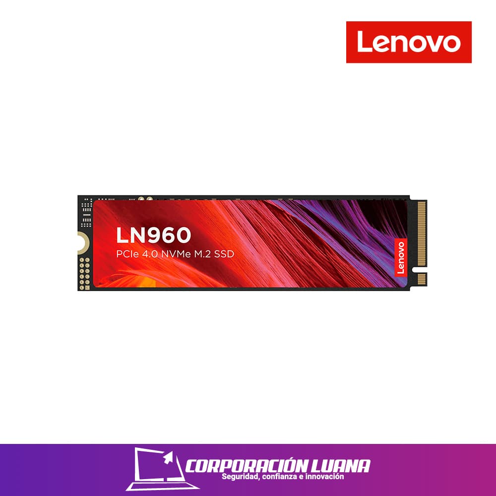 SSD M.2 LENOVO LN960 1TB ( 5SD1N53082 ) NVME | LECTURA 7400 MB/S - ESCRITURA 6500 MB/S
