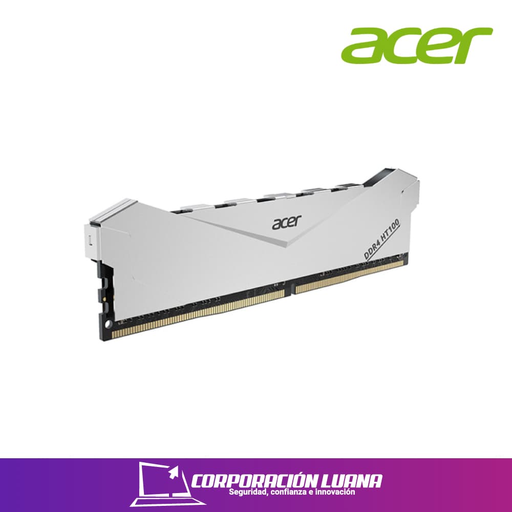 MEMORIA RAM ACER 16GB 2666 MTS ( HT100-SILVER ) DDR4 | SILVER