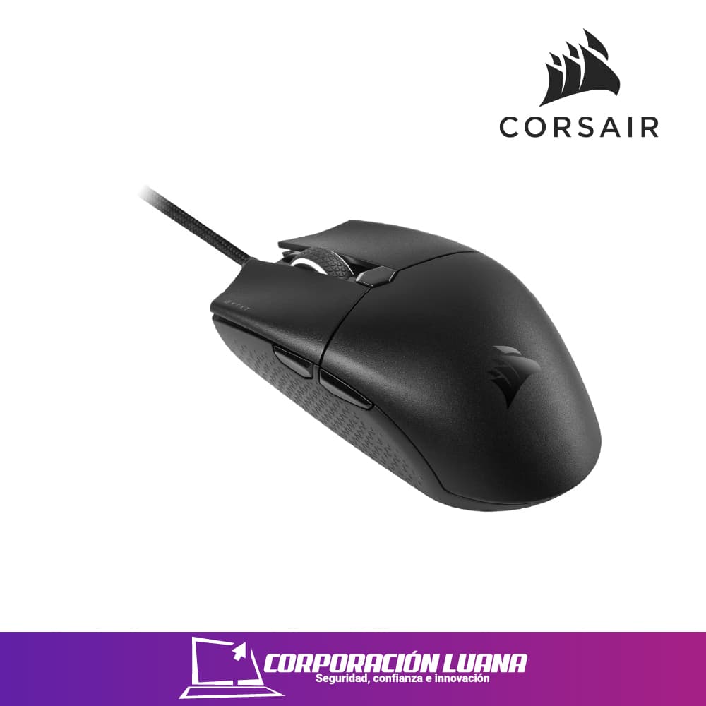 MOUSE CORSAIR KATAR PRO XT ( CH-930C111-NA ) 18000 DPI  | RGB CON 6 BOTONES PROGRAMABLES | USB | NEGRO