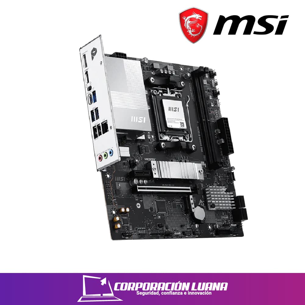 MOTHERBOAR MSI PRO B850M-B GEN4 ( 824142446348 ) DDR5 | AM5
