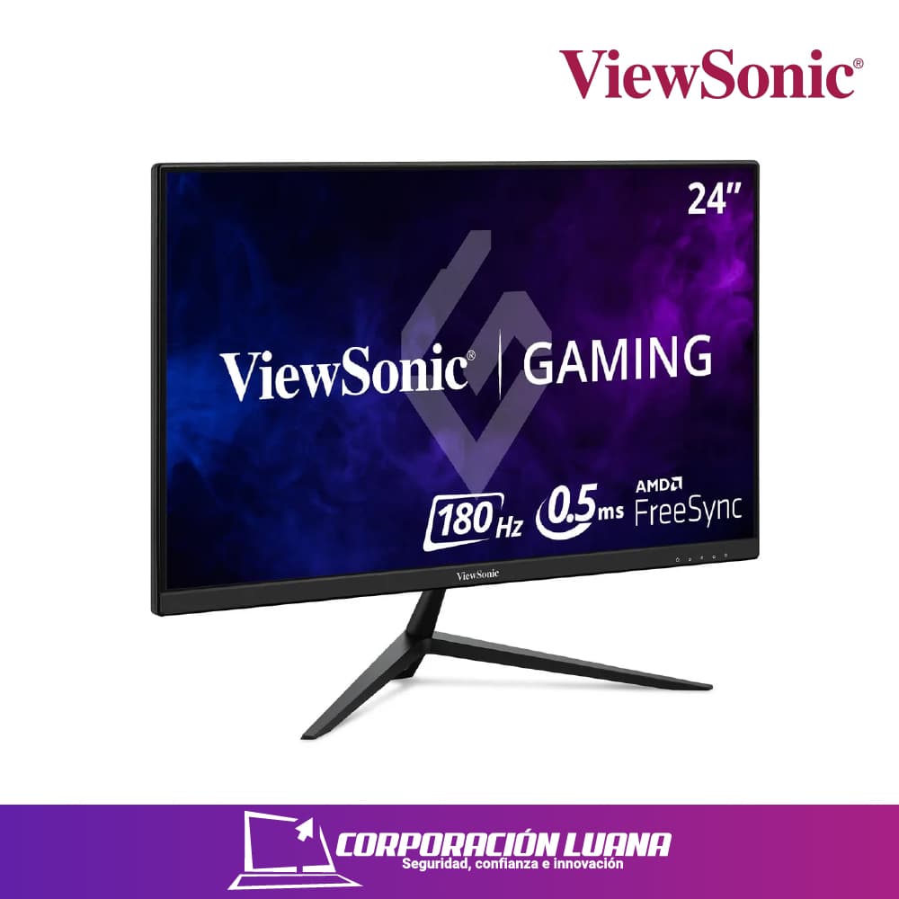 MONITOR VIEWSONIC GAMING 24" ( VX2428A ) IPS | FHD - 180HZ - 0.3 MS | X2 HDMI - DP