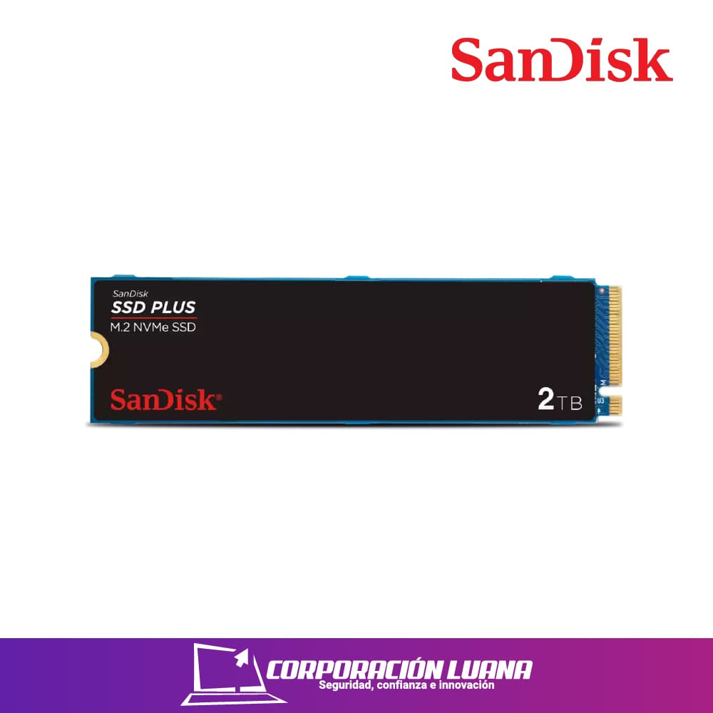 SSD SANDISK M.2 2TB ( SDSSDA3N-2T00 ) NVME | PCIE 3.0 | 3200MB/S