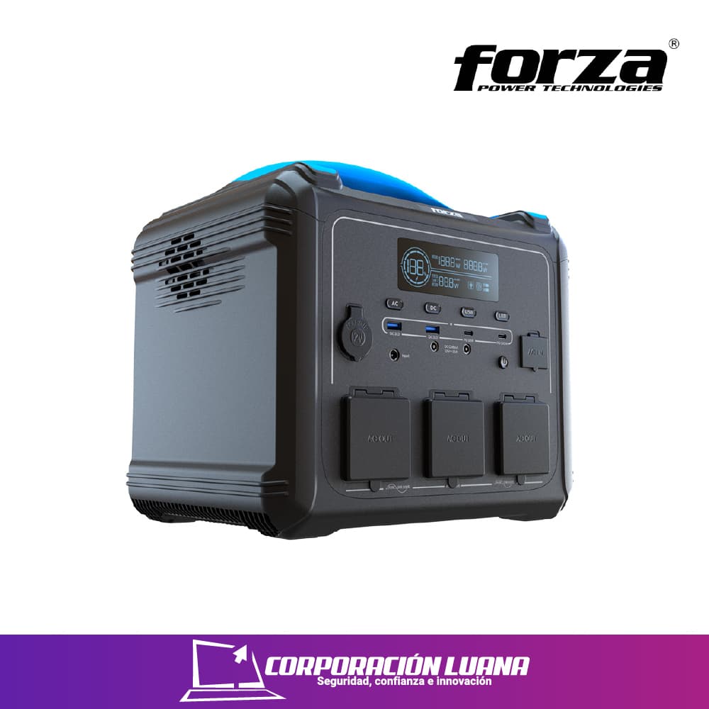 GENERADOR ELECTRICO PORTATIL FORZA TITAN T1202 ( FPP-T1202 ) 1200W | BATERIA LMFP