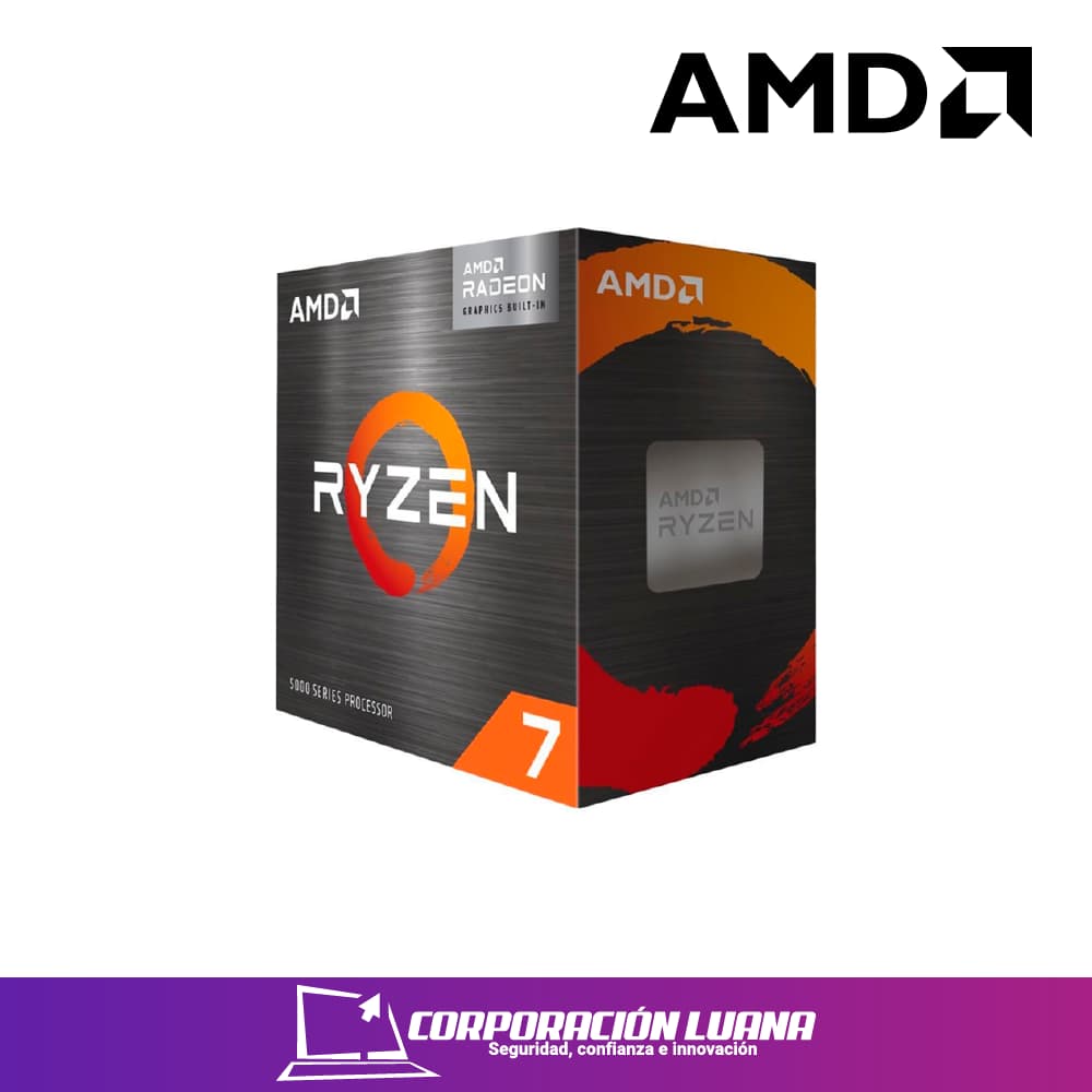 PROCESADOR AMD RYZEN 7 5700  ( 100-100000743SBX ) 3.70 GHZ - 4.60 GHZ | 16MB | AM4