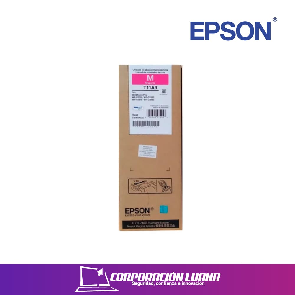 BOLSA DE TINTA EPSON ( T11A320-AL ) MAGENTA | PARA WORKFORCE C5810