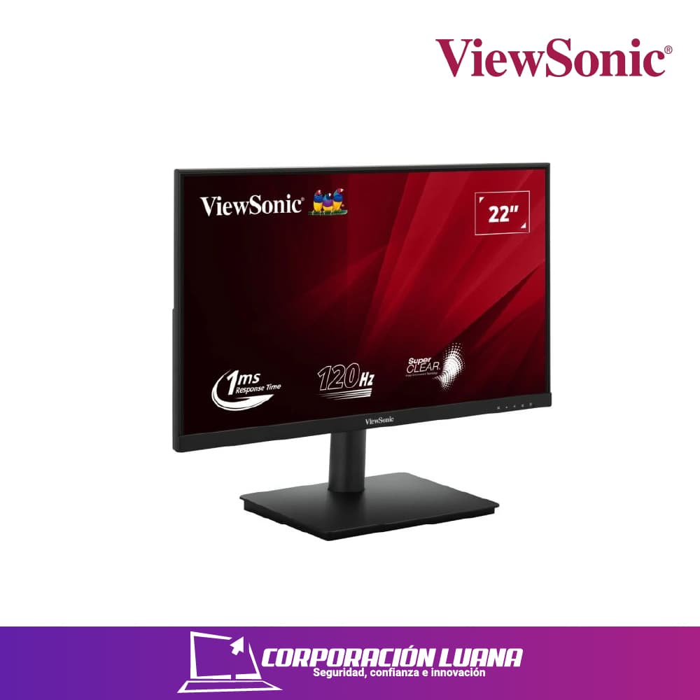 MONITOR VIEWSONIC 22" ( VA220A-H ) VA | FHD - 120HZ - 1MS | VGA - HDMI