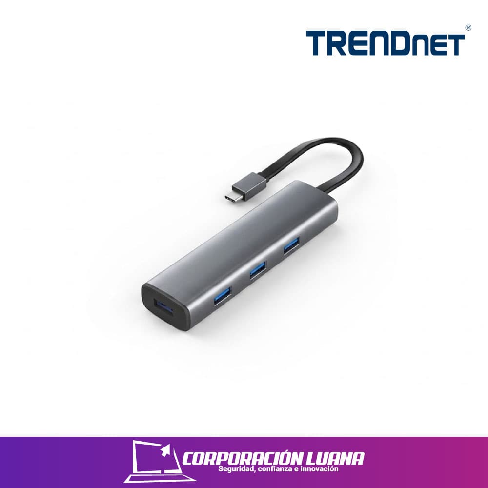 ADAPTADOR HUB CABLETIME ( CB21G ) USB-C | 4 EN 1 USB-A