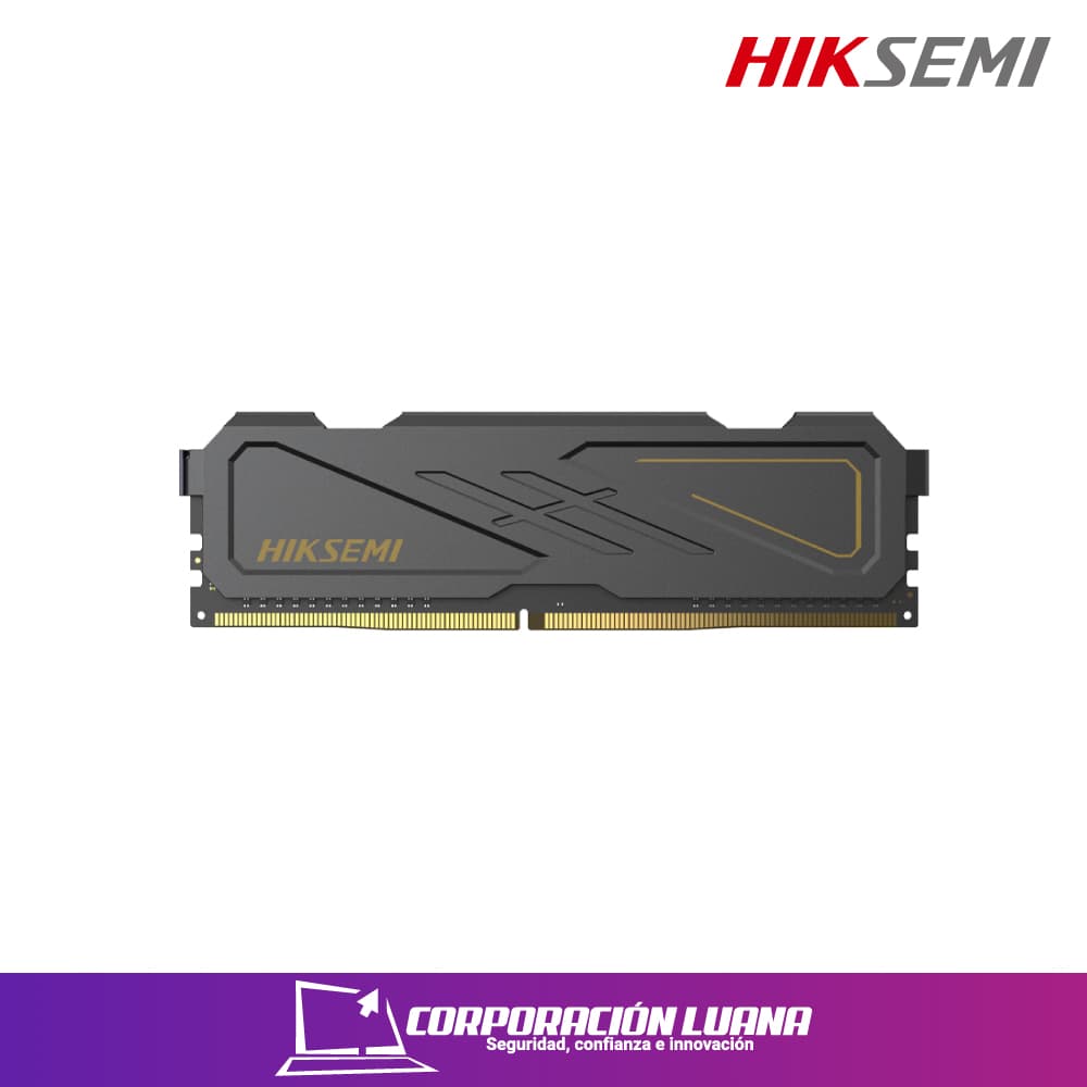 MEMORIA RAM HIKSEMI ARMOR 8GB 3200 MHZ ( HSC408U32D2 8G ) DDR4 | NEGRO