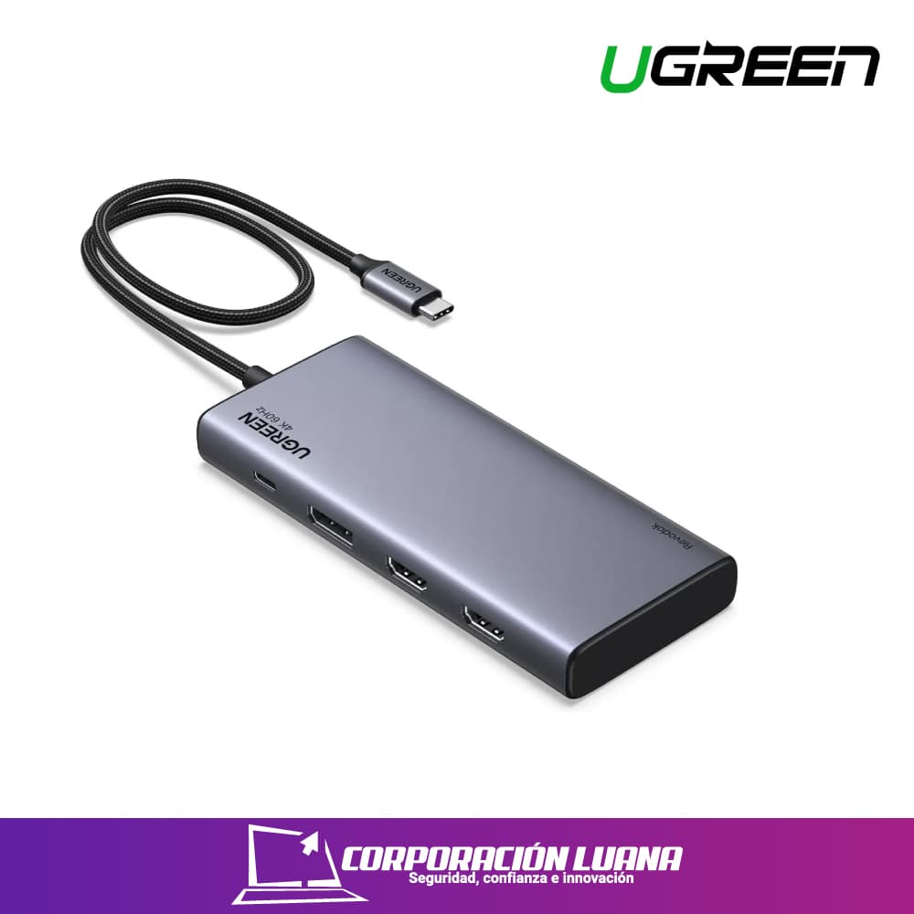 UGREEN HUB 8 EN 1 USB C ( 35625 ) CM639